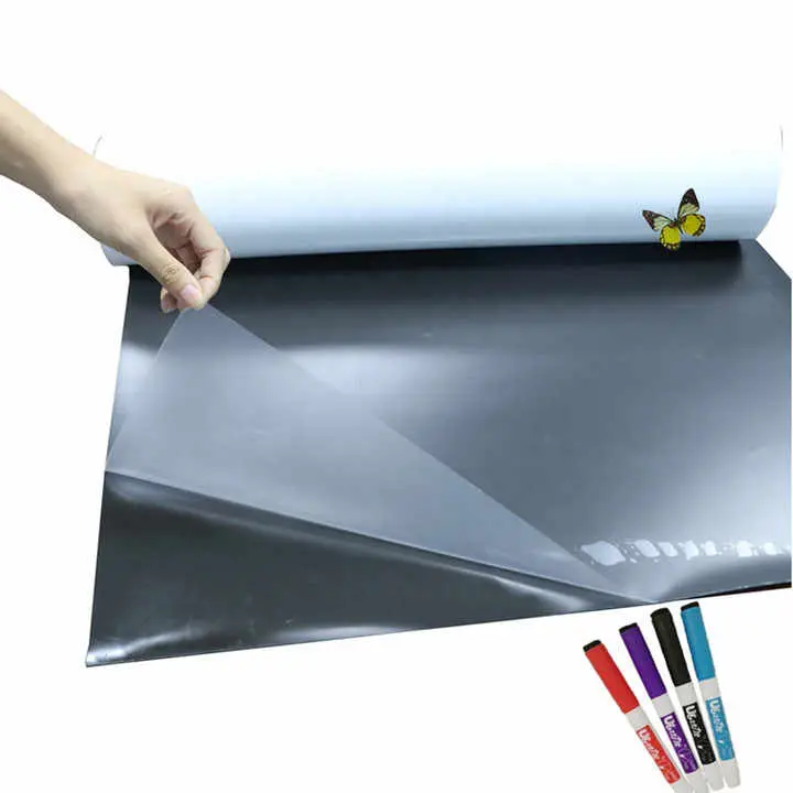 PP Static White White Film Nivîsandina Sheets White Roll